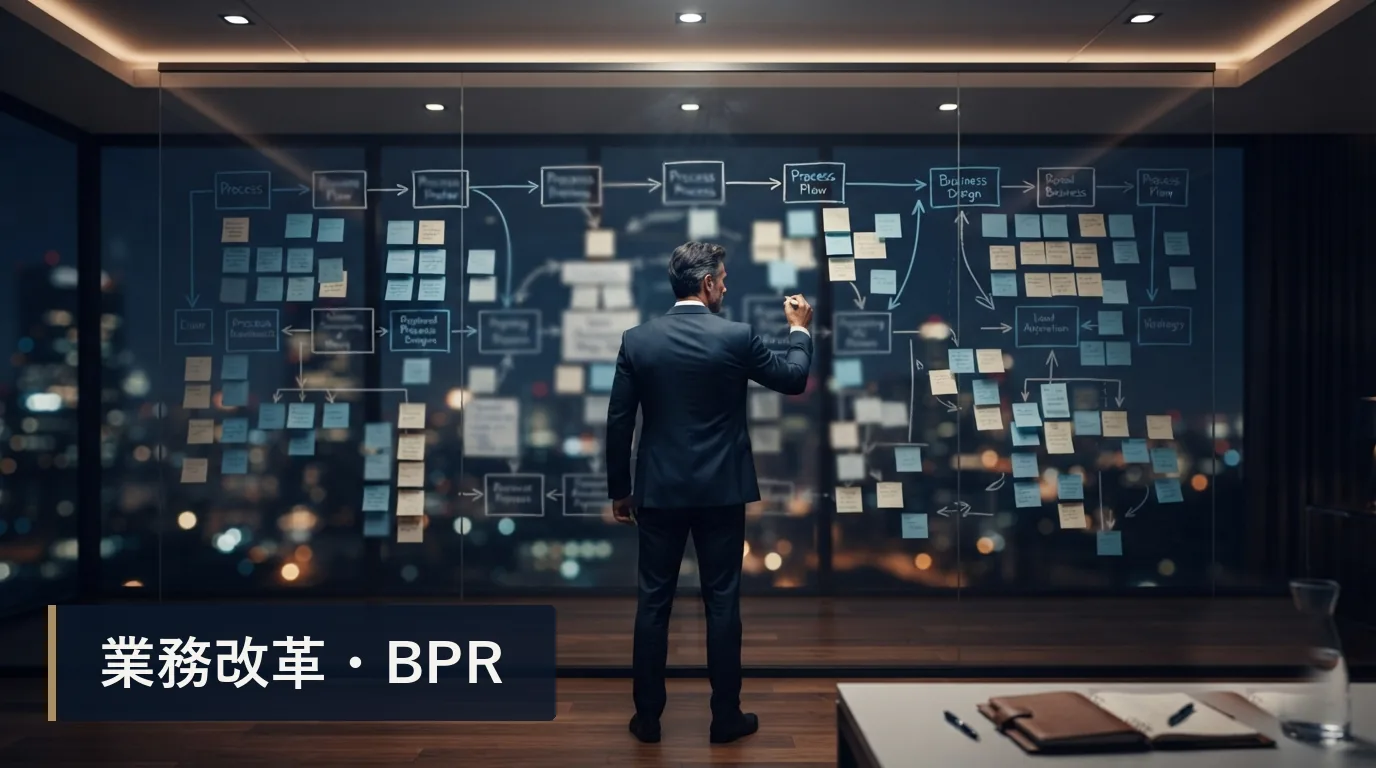 AI前提のBPR｜業務再設計の考え方はこう変わる