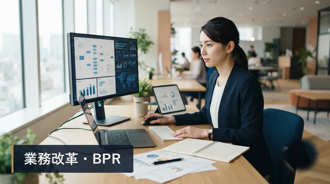 AI前提のBPR｜業務再設計の考え方はこう変わる