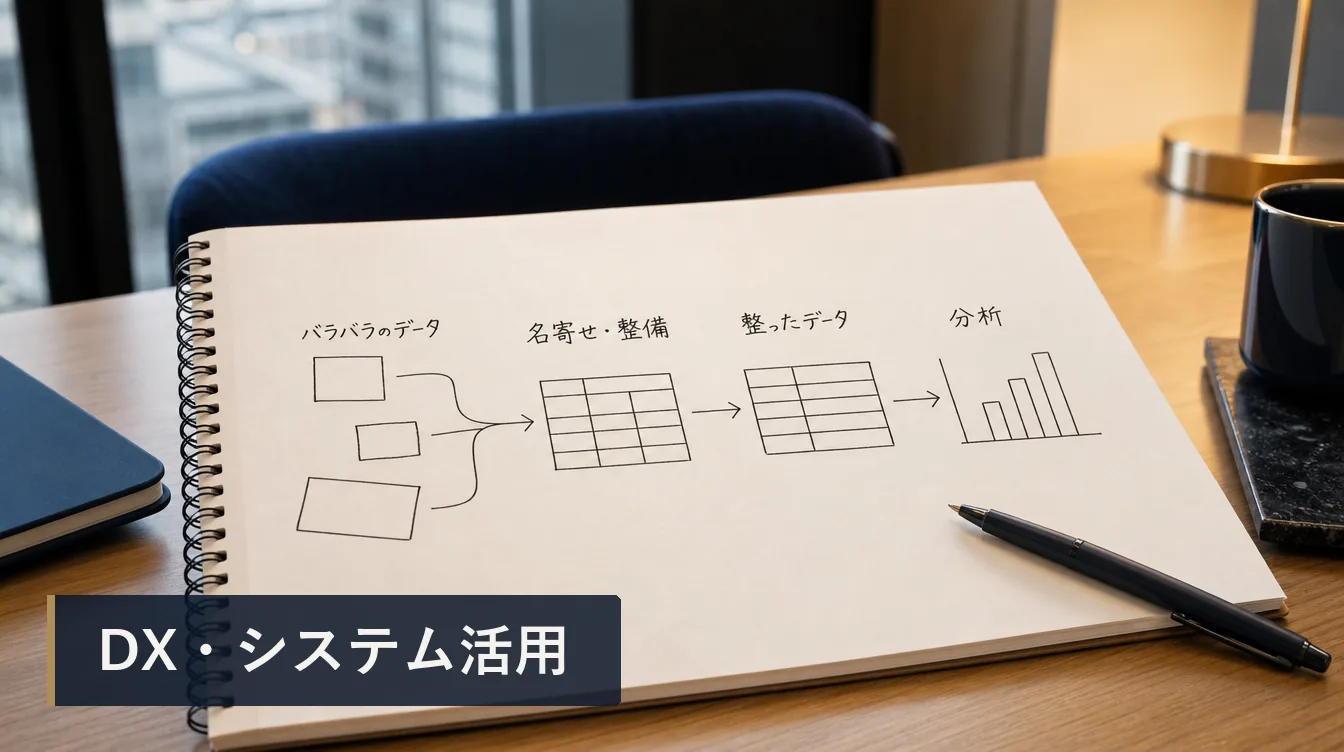 データ基盤を整える：分析以前のデータ整備の実務