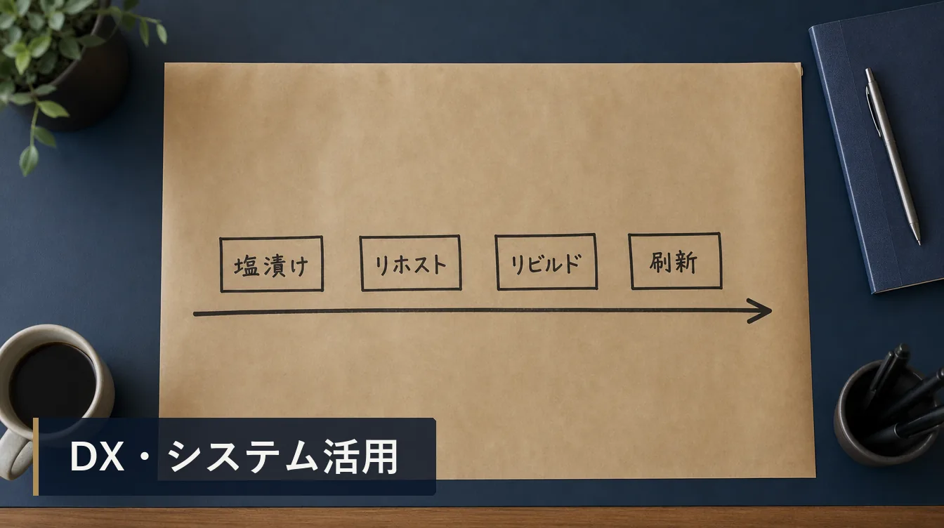 レガシーシステム刷新の考え方：塩漬けとリプレースの間