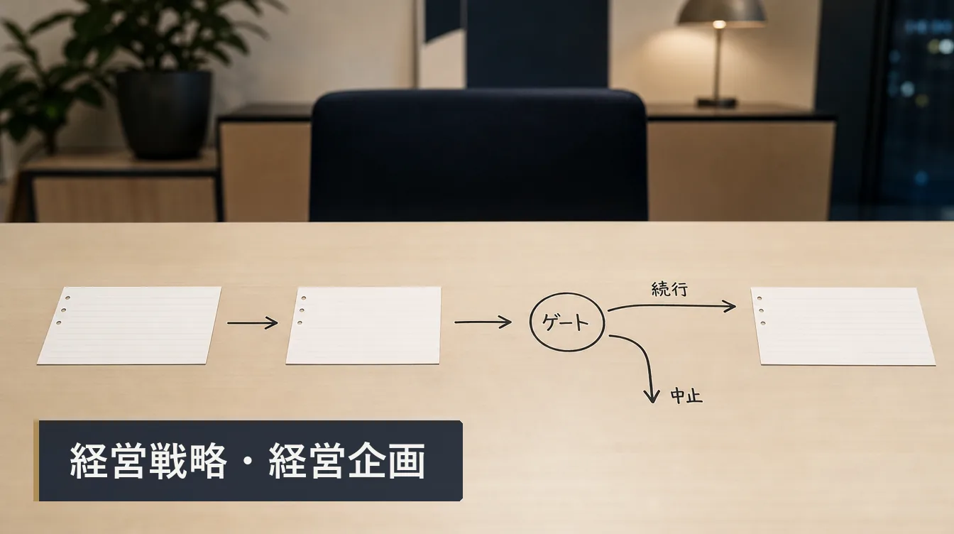 新規事業の評価と撤退基準:始める前に決めておくこと