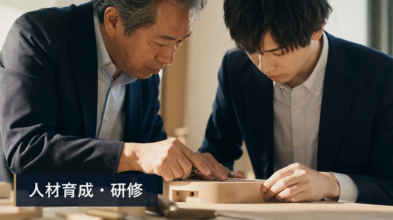 ベテランの技術を継承する：技能伝承の仕組みづくり